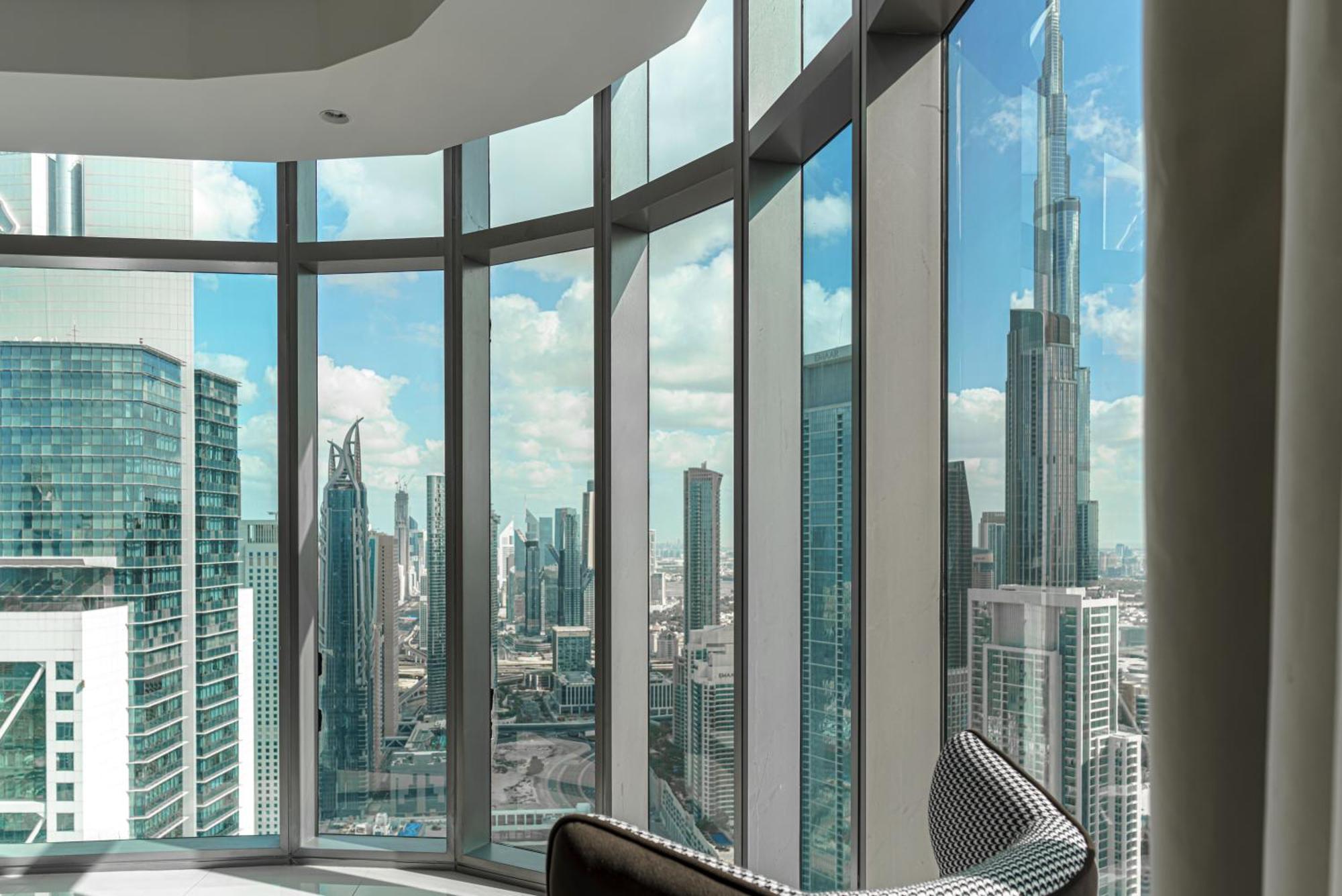 Paramount Tower Hotel And Residences With Infinity Sky Pool Dubaj Exteriér fotografie