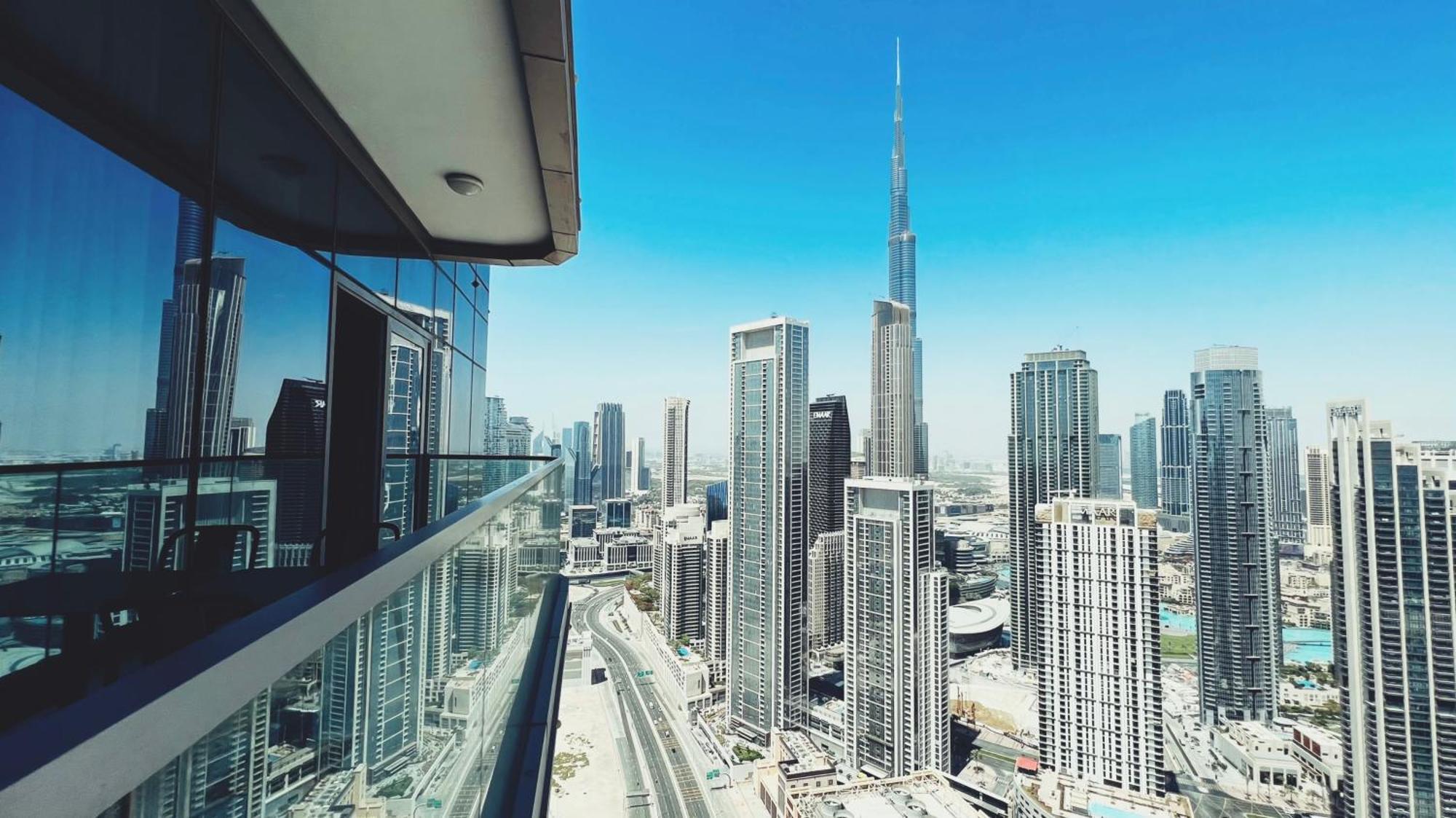 Paramount Tower Hotel And Residences With Infinity Sky Pool Dubaj Exteriér fotografie